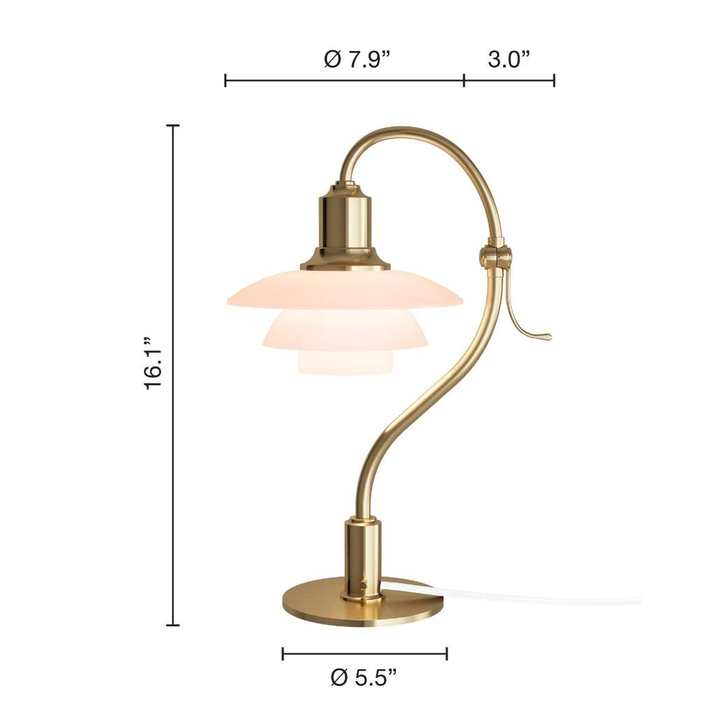 PH 2/2 Question Mark Bordlampe