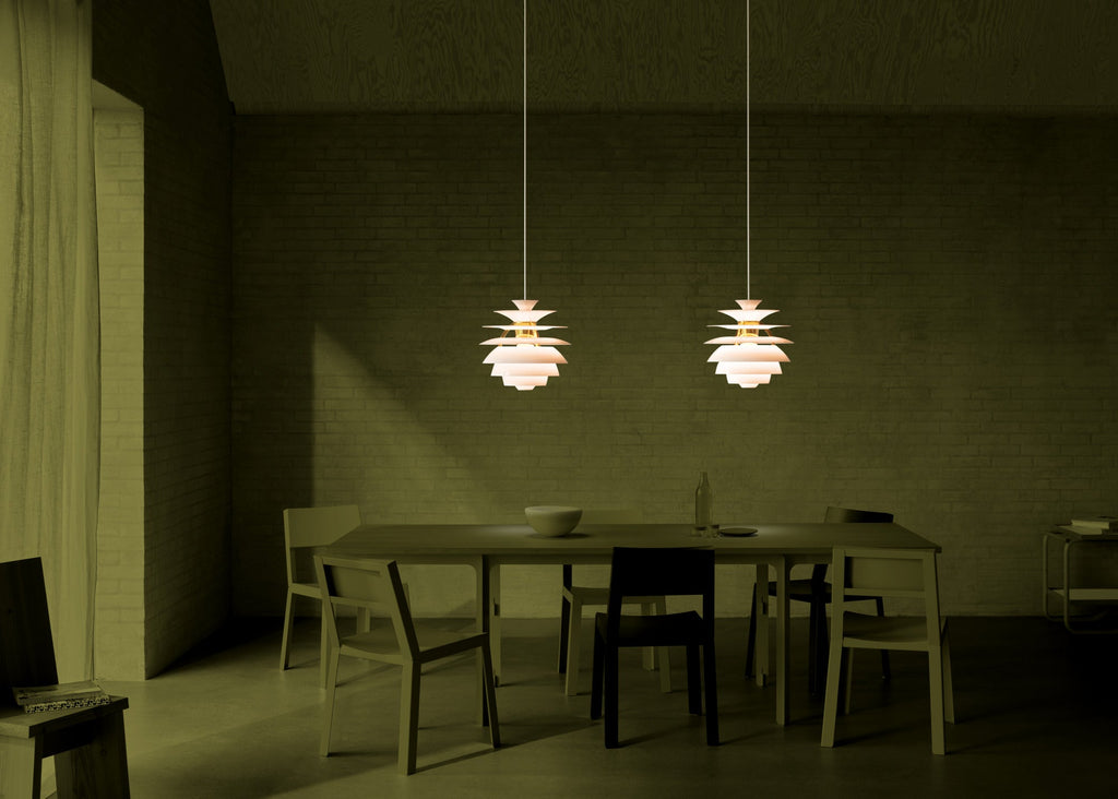 PH Snowball Pendel – Pale Rose